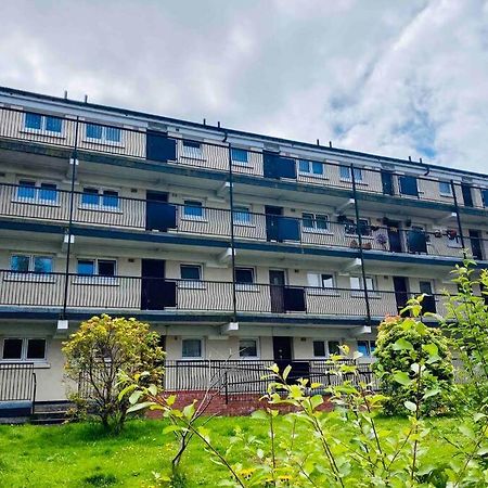 Chic Flat With Balcony Close To Merchant City Glasgow Extérieur photo